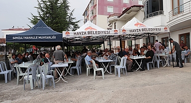 Havza’da İkiz Ailesi Mevlit Okuttu