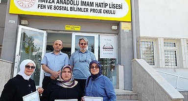 Havza'da Mesleki Açık Öğretim Anadolu İmam Hatip Lisesi Öğrencileri Mezun Oldu