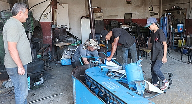 Havza'da Sanayi Sitesinde Hasat Hareketliliği Başladı