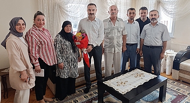 Kaymakam Mustafa Ayvat’tan Şehit ve Gazi Ailelerine Ziyaret