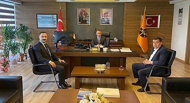 Kaymakamı Ve Başkan’dan Bölge Müdürü Ateş’e Ziyaret