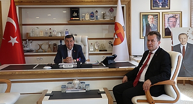 TCDD Sivas 4. Bölge Müdürü Arı'dan Başkan İkiz’e Ziyaret