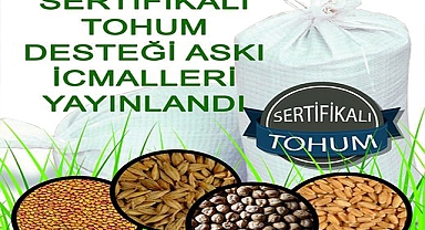 Havza’da Sertifikalı Tohumluk Askı İcmali Çıktı