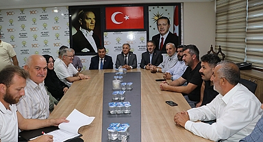 AK Parti Ordu Milletvekili Kaynak Havza’yı Ziyaret Etti