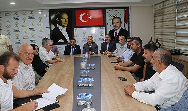 AK Parti Ordu Milletvekili Kaynak Havza’yı Ziyaret Etti