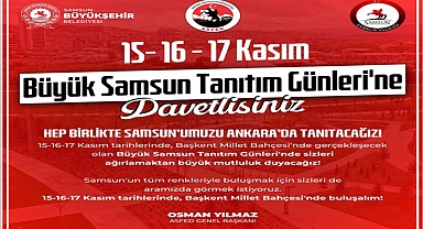 ASFED Genel Başkanı Osman Yılmaz'dan Samsun Tanıtım Günleri'ne Davet: 