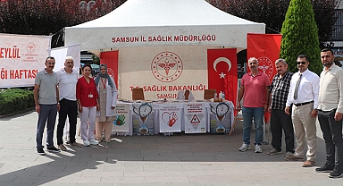 Havza'da Halk Sağlığı Haftası Etkinlikleri Yoğun İlgi Gördü