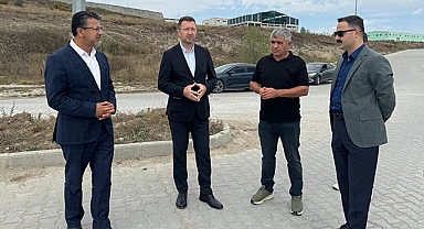 Havza OSB'de Yol İyileştirmesi İçin İnceleme Gerçekleştirildi