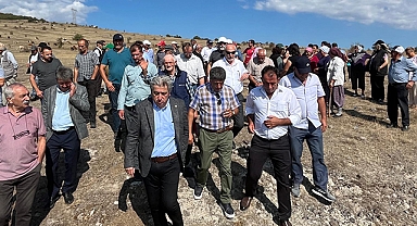 Havza’ya Bağlı Hacıdede Mahallesinde Mera Açıklaması