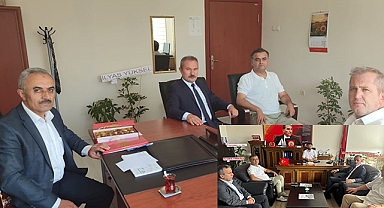 İlçe Millî Eğitim’den Yeni Müdürlere Hayırlı Olsun Ziyareti