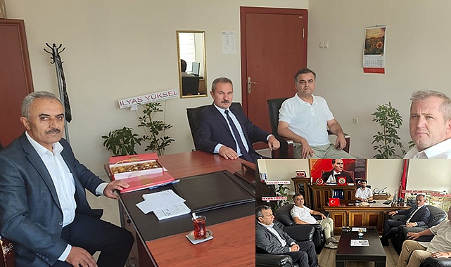 İlçe Millî Eğitim’den Yeni Müdürlere Hayırlı Olsun Ziyareti