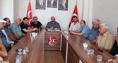 MHP Havza İlçe Başkanlığı İstişare Toplantısı Gerçekleştirildi