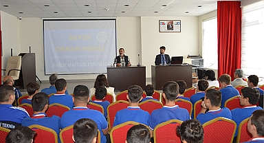 Havza Mesleki ve Teknik Anadolu Lisesi'nde Ahilik Haftası Söyleşisi