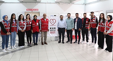 Havza MYO’da 85 Ünite Kan Bağışı