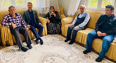 Kaymakam Ayvat’tan Kıbrıs Gazisi Dursun Özden’e Ziyaret