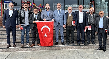 MHP Havza İlçe Başkanlığından Muhtarlara Anlamlı Hediye