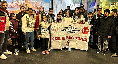 Samsun’da ODES’li Çocuklar İçin Ankara Gezisi Düzenlendi