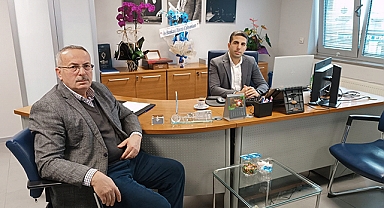 Yeni İş Bankası Müdürüne Ziyaret