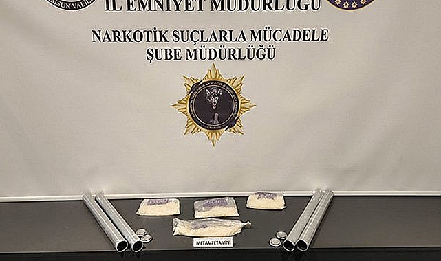 Alüminyum Borular İçinde Metamfetamin Ele Geçirildi