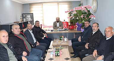 Esnaf Odalarından AK Parti Havza İlçe Teşkilatına Ziyaret