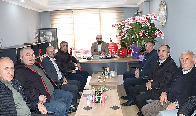 Esnaf Odalarından AK Parti Havza İlçe Teşkilatına Ziyaret