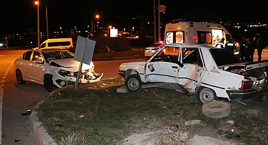 Havza’da Meydana Gelen Kazada Bir Kişi Yaralandı