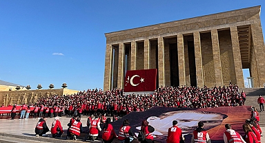 Havza Genç Kızılay Üyeleri Ankara’da