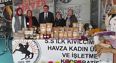 Havza'nın Kültürel Zenginlikleri Başkent'te Göz Doldurdu: Kaz Tiridi'ne Yoğun İlgi