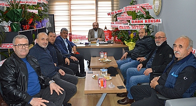 Havza TSO’dan AK Parti Havza İlçe Teşkilatına Ziyaret
