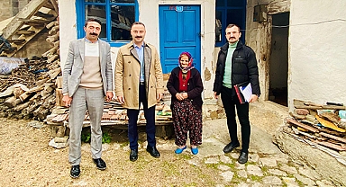 Kaymakam Ayvat'tan, Mürsel ve Kayacık'ta Yerinde İnceleme