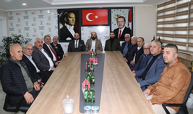 MHP Heyeti AK Parti Havza İlçe Başkanlığını Ziyaret Ettiler