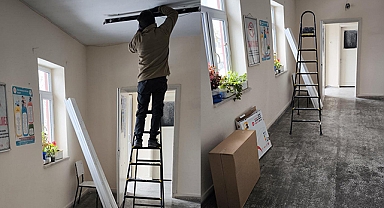 Bekdiğin Aile Sağlığı Merkezi’nde Yenileme Çalışmaları Başladı