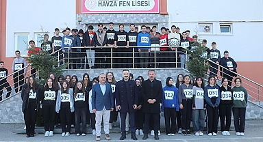 Havzalı Öğrenciler Sarıkamış Şehitlerini Anma Koşusu Düzenledi
