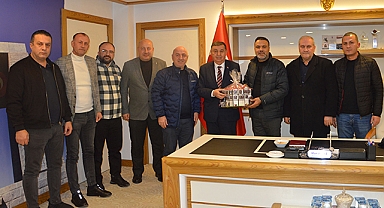 Kardeş Belediye Başkanı Bıyık’tan Havza Belediyesine Ziyaret
