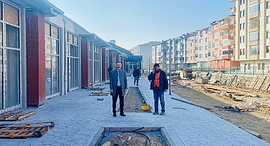 Kaymakam Ayvat, Hükümet Konağı ve TOKİ İşyeri İnşaatlarını İnceledi