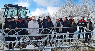 Kaymakam Mustafa Ayvat’tan Karla Mücadele ve Elektrik Arızaları İçin Saha Ziyareti