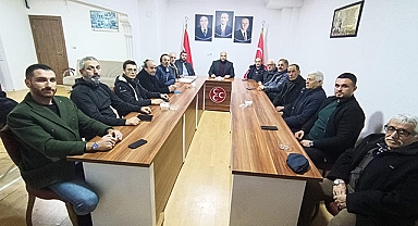 MHP Havza İlçe Başkanlığı Yılın Son Toplantısı Gerçekleştirildi