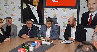 AK Parti Sivas Milletvekili Aksu’dan AK Parti Havza İlçe Teşkilatına Ziyaret