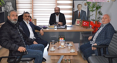 ASFED Ve HASİYAD’dan AK Parti Havza İlçe Başkanı Pekşen’e Ziyaret