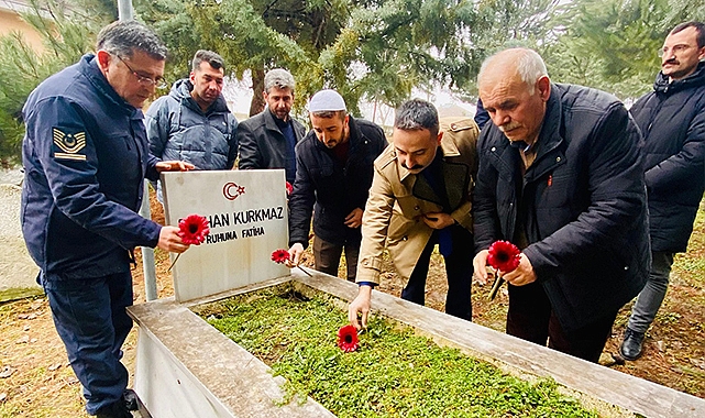 Havza Kaymakamı'ndan Şehit Ailesi Ve Gazileri Ziyaret Etti