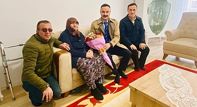 Kaymakam Mustafa Ayvat’tan Şehit Annesine Ziyaret