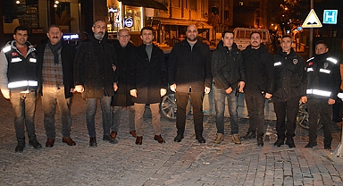 MHP Havza İçe Başkanı Yüksel’den, Yılbaşında Çalışanlara Ziyaret