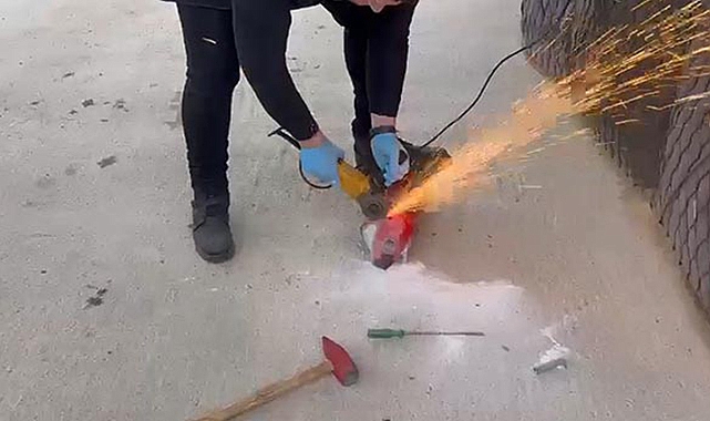 Yangın Tüpüne Gizlenmiş Uyuşturucu Yakalandı