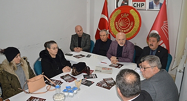 CHP Havza İlçe Başkanlığında Miting Toplantısı