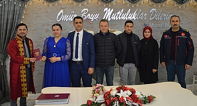 Havza'da 14 Şubat Sevgililer Gününde 12 Nikah Kıyıldı