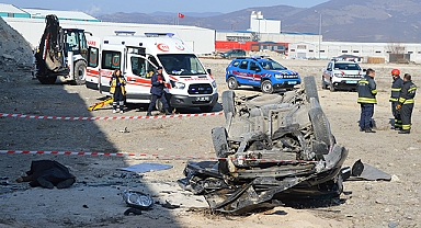Havza’da Meydana Gelen Kazada Bir Kişi Hayatını Kaybetti
