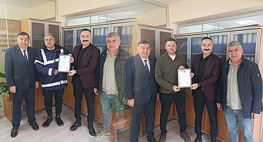 Havza OSB'de Yatırımcı Firmalara Tapuları Teslim Edildi