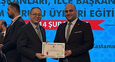 MHP Havza İlçe Başkanı Yüksel, Ankara'da Eğitim Programına Katıldı