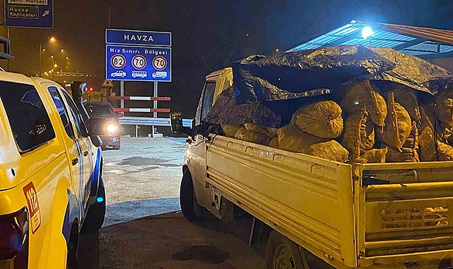 Havza'da Midye Operasyonu 3,5 Ton Ele Geçirildi