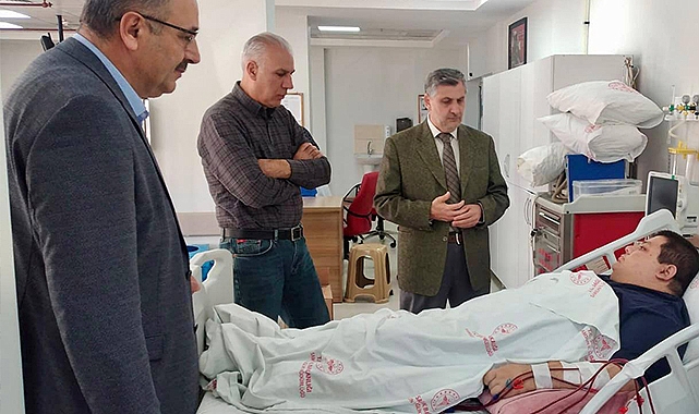 Havza İlçe Müftüsü Cemil Alıcı, Havza Devlet Hastanesi’ni Ziyaret Etti
